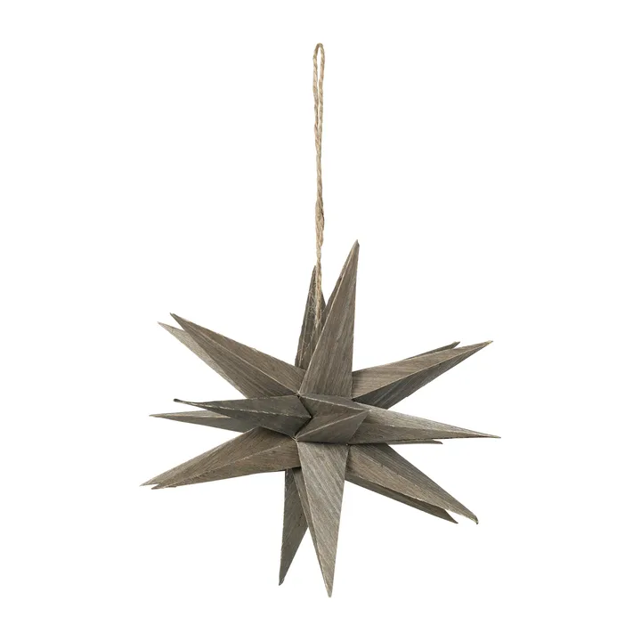 Venus wooden star Ø20 cm - Fungi - Broste Copenhagen