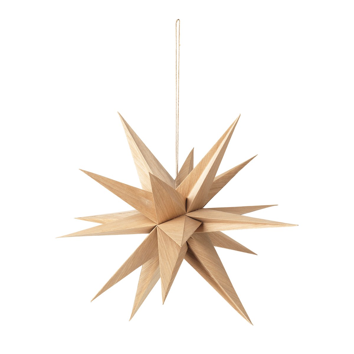 Broste Copenhagen Venus wooden star Ø55 cm Natural