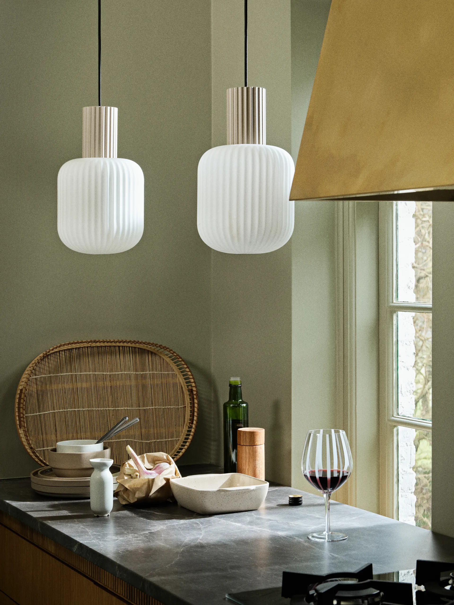 Vig ovenproof dish 16.7x25.5 cm, Beige Broste Copenhagen