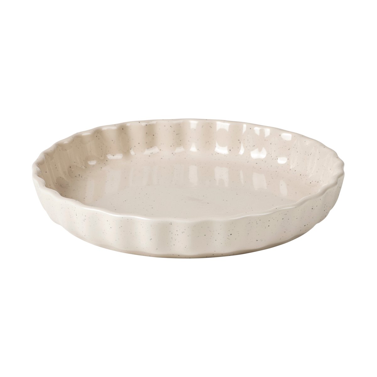Broste Copenhagen Vig pie dish Ø29 cm Beige