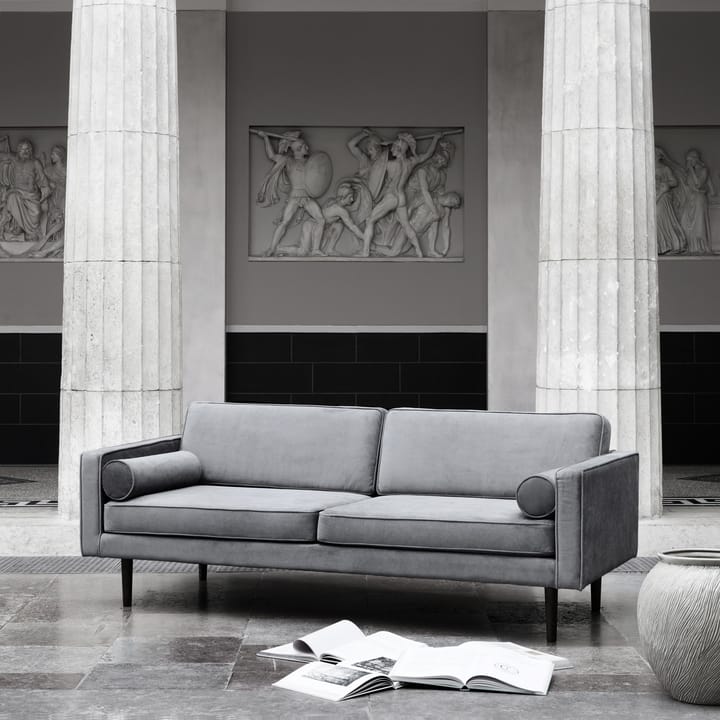 Wind 3 seat sofa - Drizzle (grey) - Broste Copenhagen