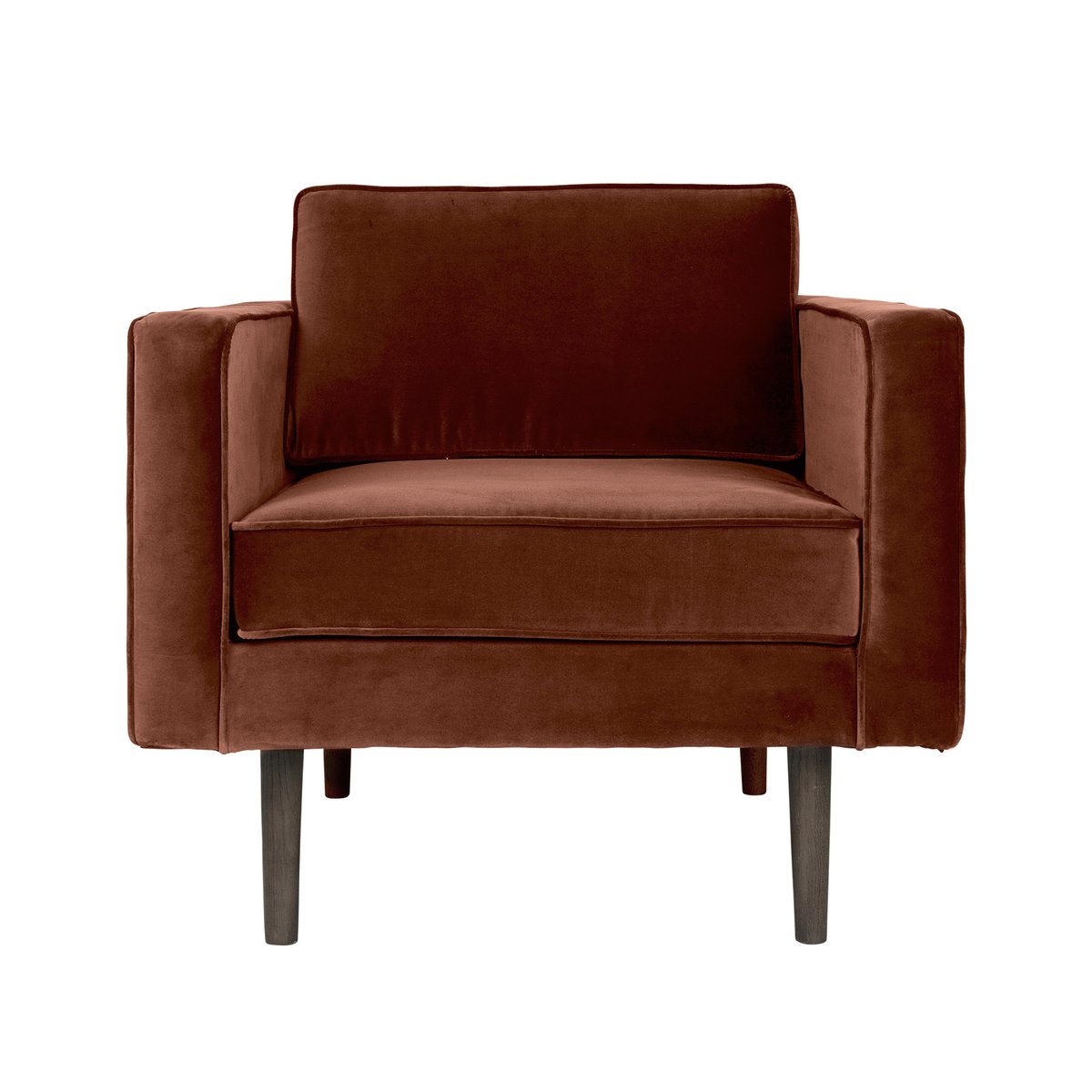 Broste Copenhagen Wind armchair Caramel cafe (red) | Scandinavian Design | Armchairs & footstools | Red