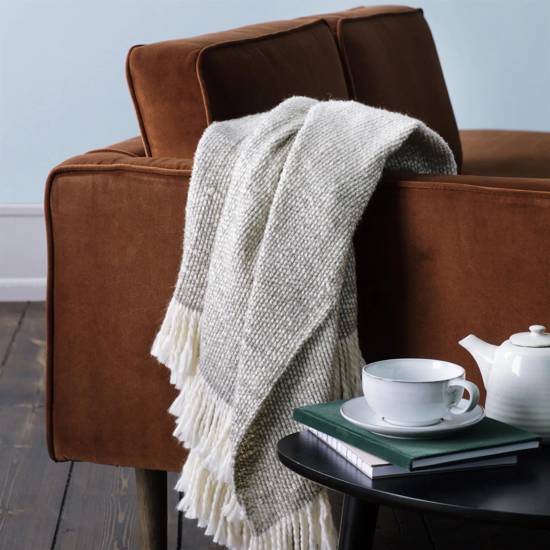 Wind armchair, Caramel cafe (red) Broste Copenhagen