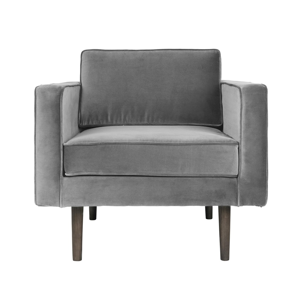 Broste Copenhagen Wind armchair Drizzle (grey) | Scandinavian Design | Armchairs & footstools | Grey