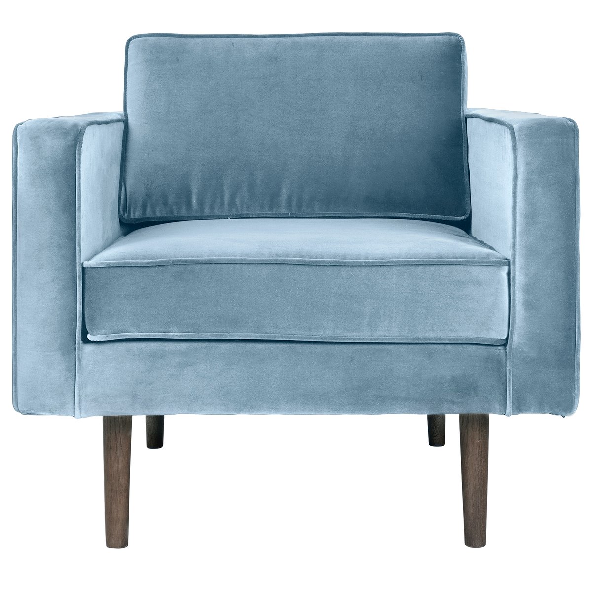 Broste Copenhagen Wind armchair Pastel blue (blue) | Scandinavian Design | Armchairs & footstools | Blue