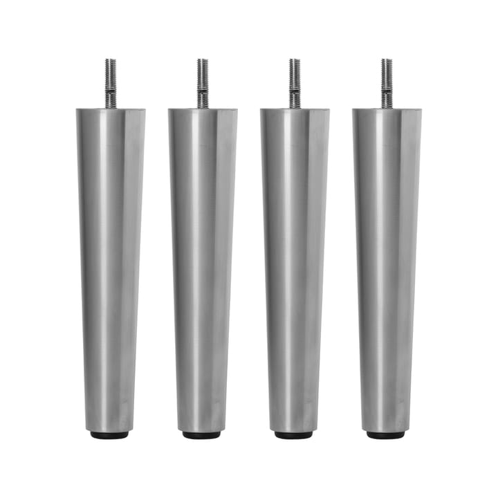 Wind furniture leg 20 cm 4-pack - silver - Broste Copenhagen