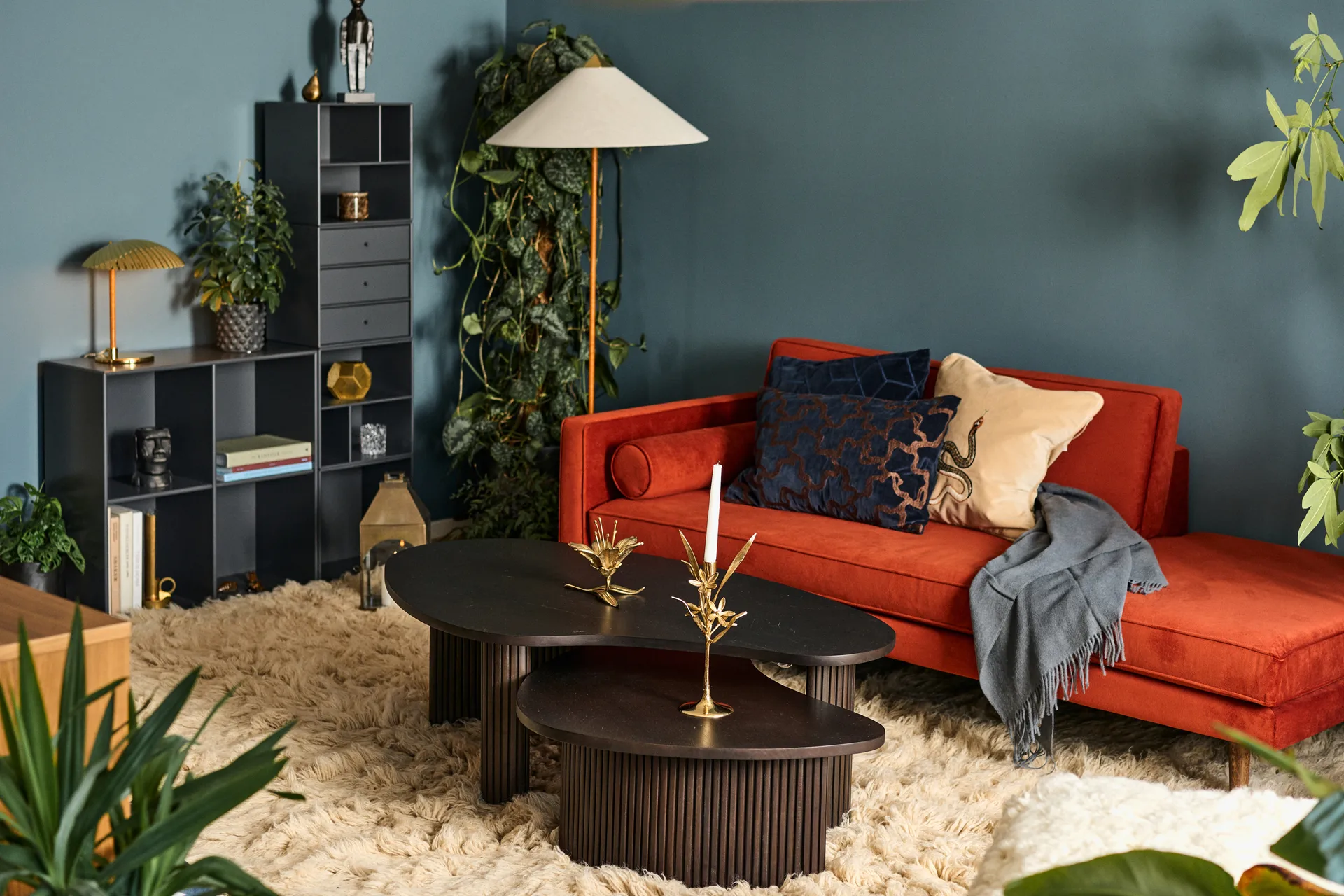 Wind sofa addition, Caramel cafe (red) Broste Copenhagen