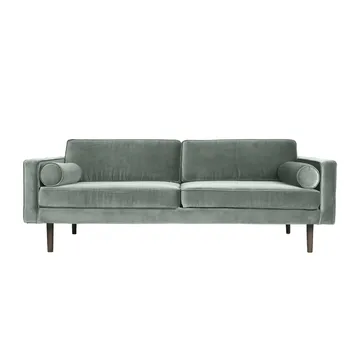 Wind sofa - Chinos green (green), 2-seater - Broste Copenhagen