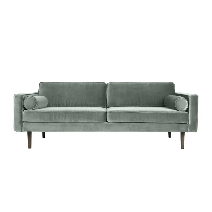 Wind sofa - Chinos green (green), 2-seater - Broste Copenhagen