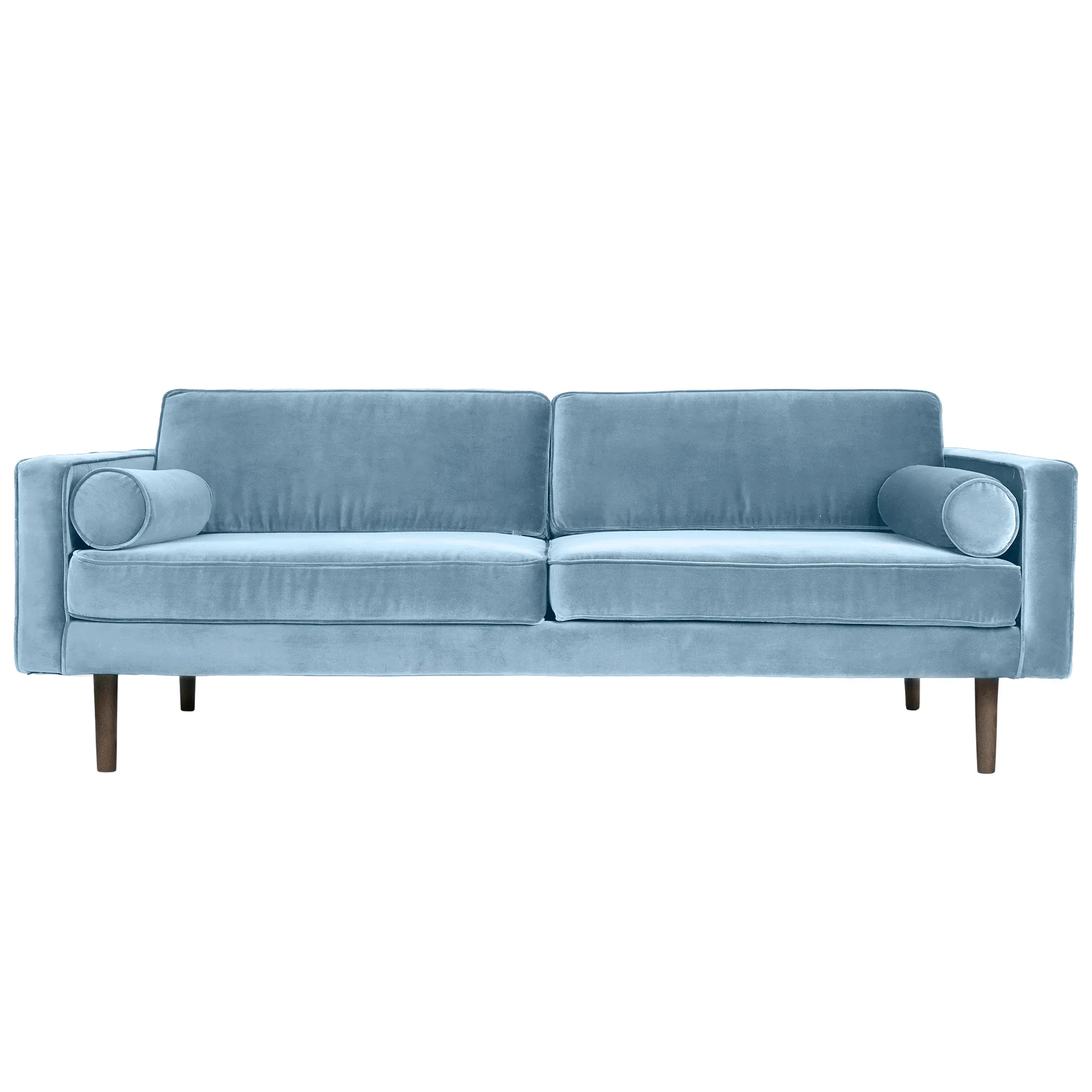 Wind sofa, Pastel blue (blue), 2-seater Broste Copenhagen