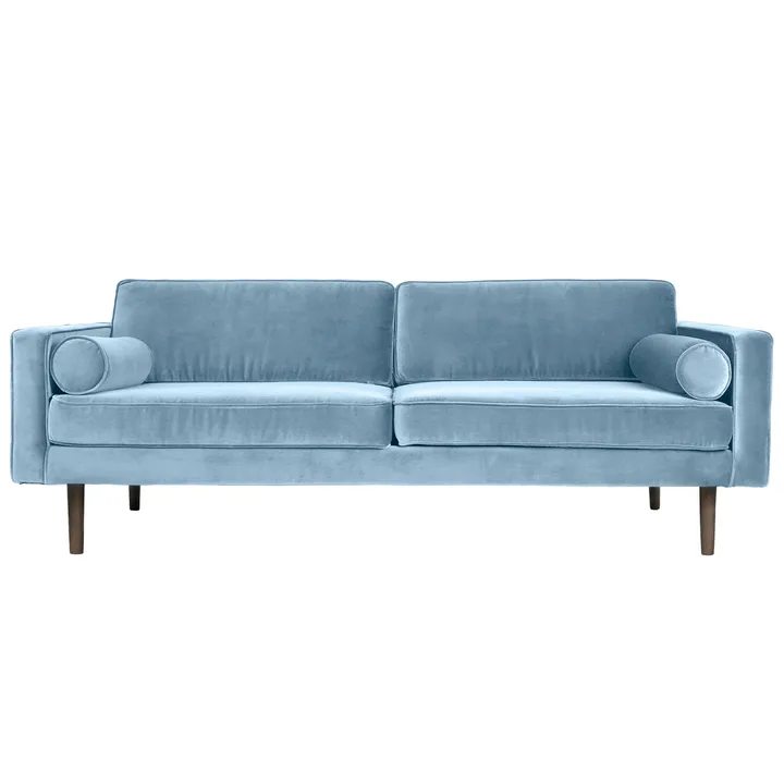 Wind sofa - Pastel blue (blue), 2-seater - Broste Copenhagen