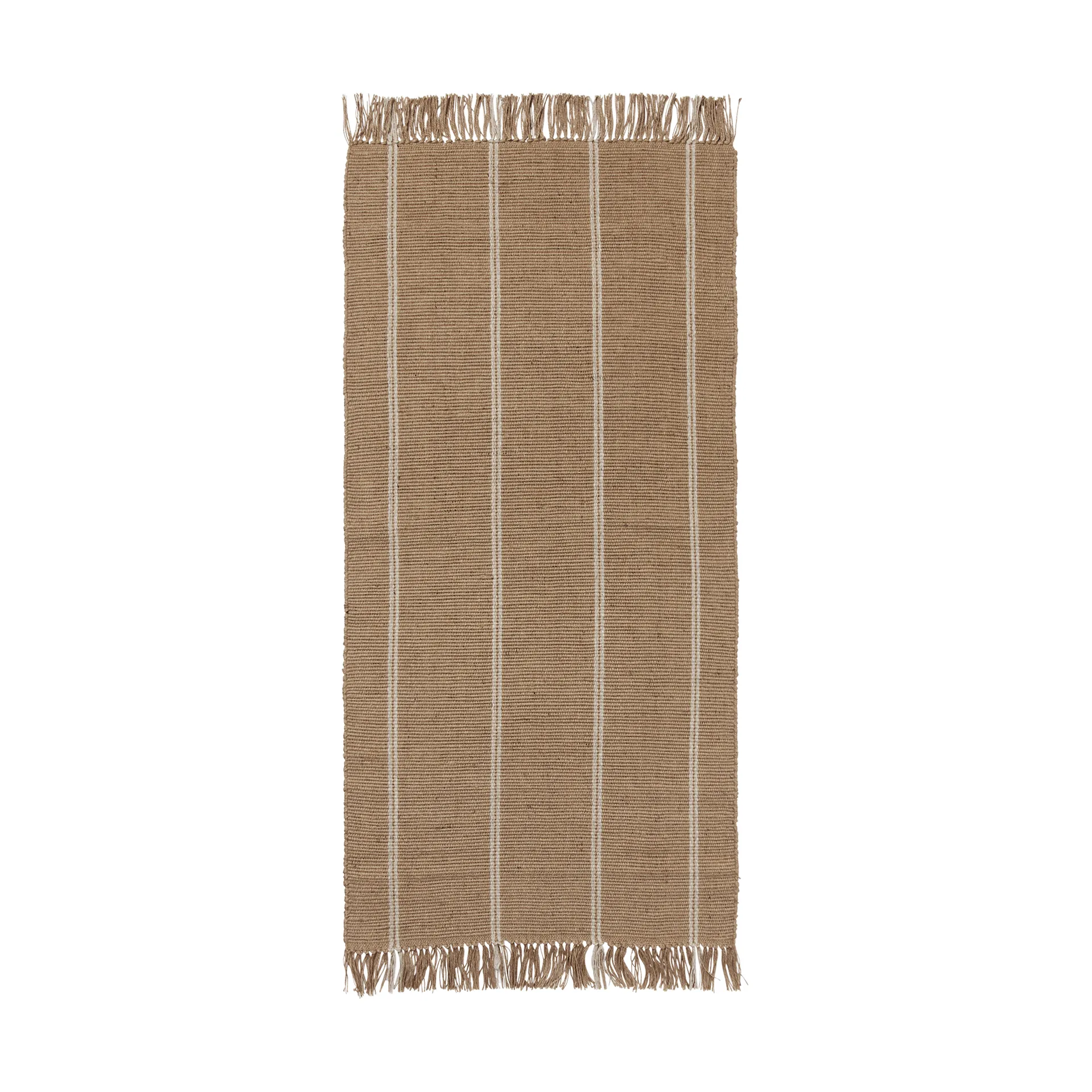 Yuki runner rug, White-natural, 70x140 cm Broste Copenhagen