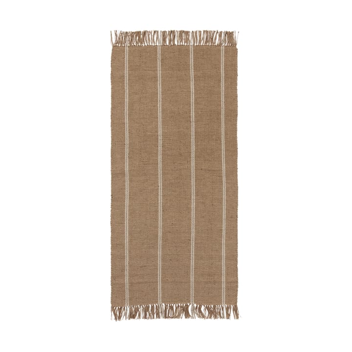 Yuki runner rug - White-natural, 70x140 cm - Broste Copenhagen