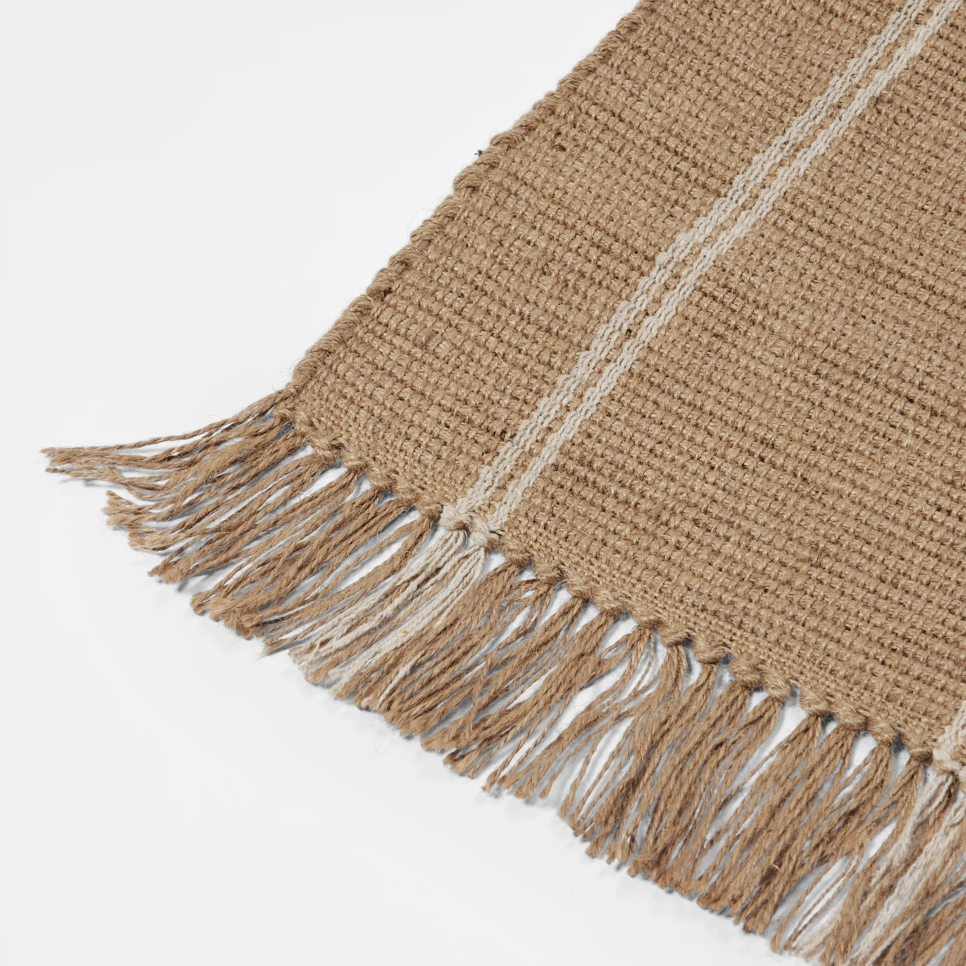 Yuki runner rug, White-natural, 70x140 cm Broste Copenhagen
