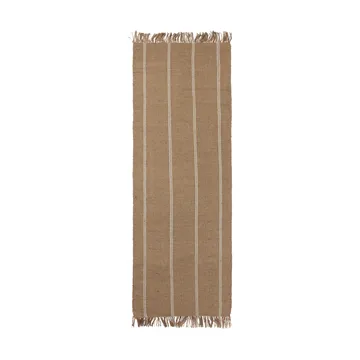 Yuki runner rug - White-natural, 70x200 cm - Broste Copenhagen