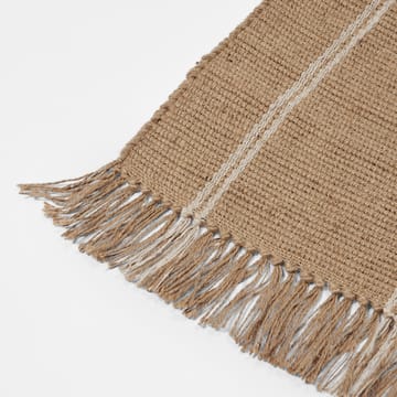 Yuki runner rug - White-natural, 70x200 cm - Broste Copenhagen