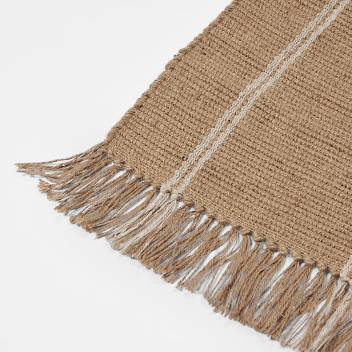 Yuki runner rug, White-natural, 70x200 cm Broste Copenhagen