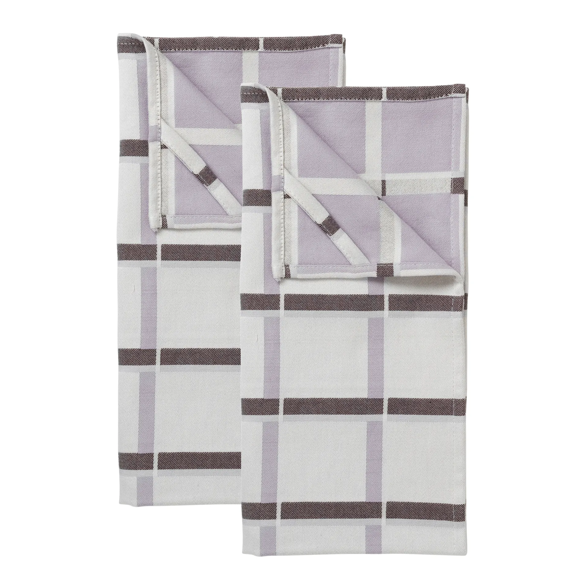 Zappa kitchen towel 2-pack, rainy day-orchid hush-puce Broste Copenhagen