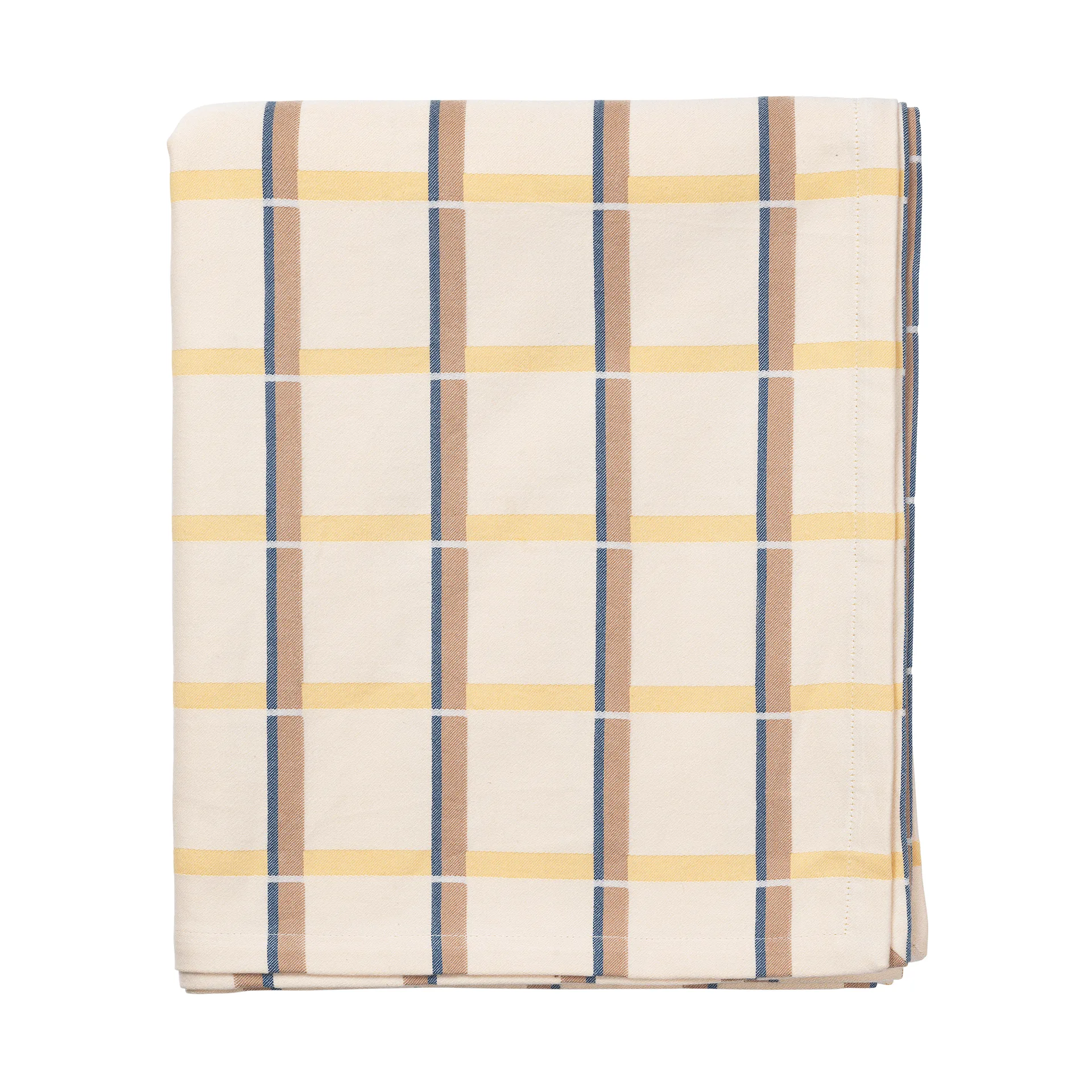 Zappa tablecloth 160x300 cm, pale banana yellow Broste Copenhagen