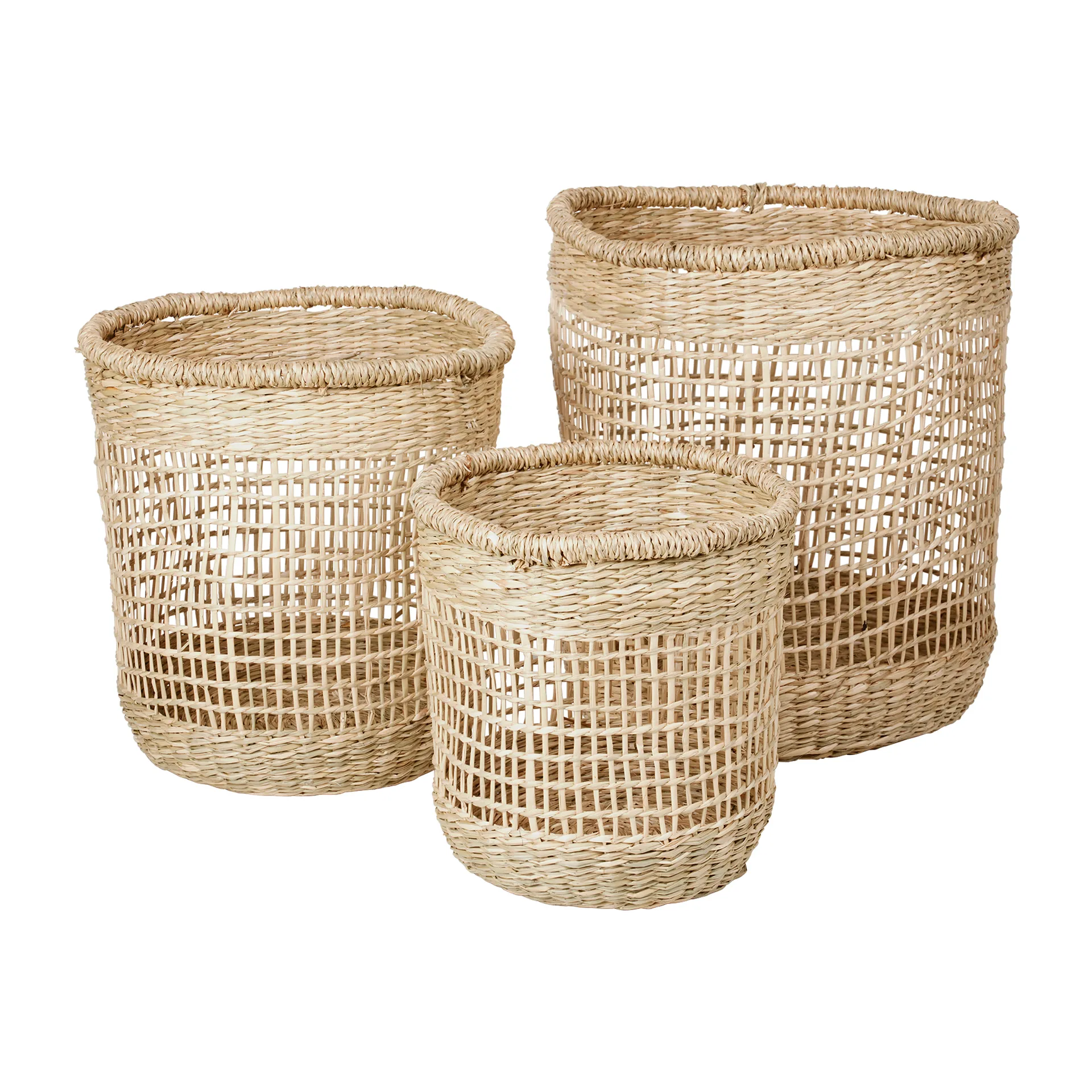 Zues storage box 3 pieces, Natural Broste Copenhagen
