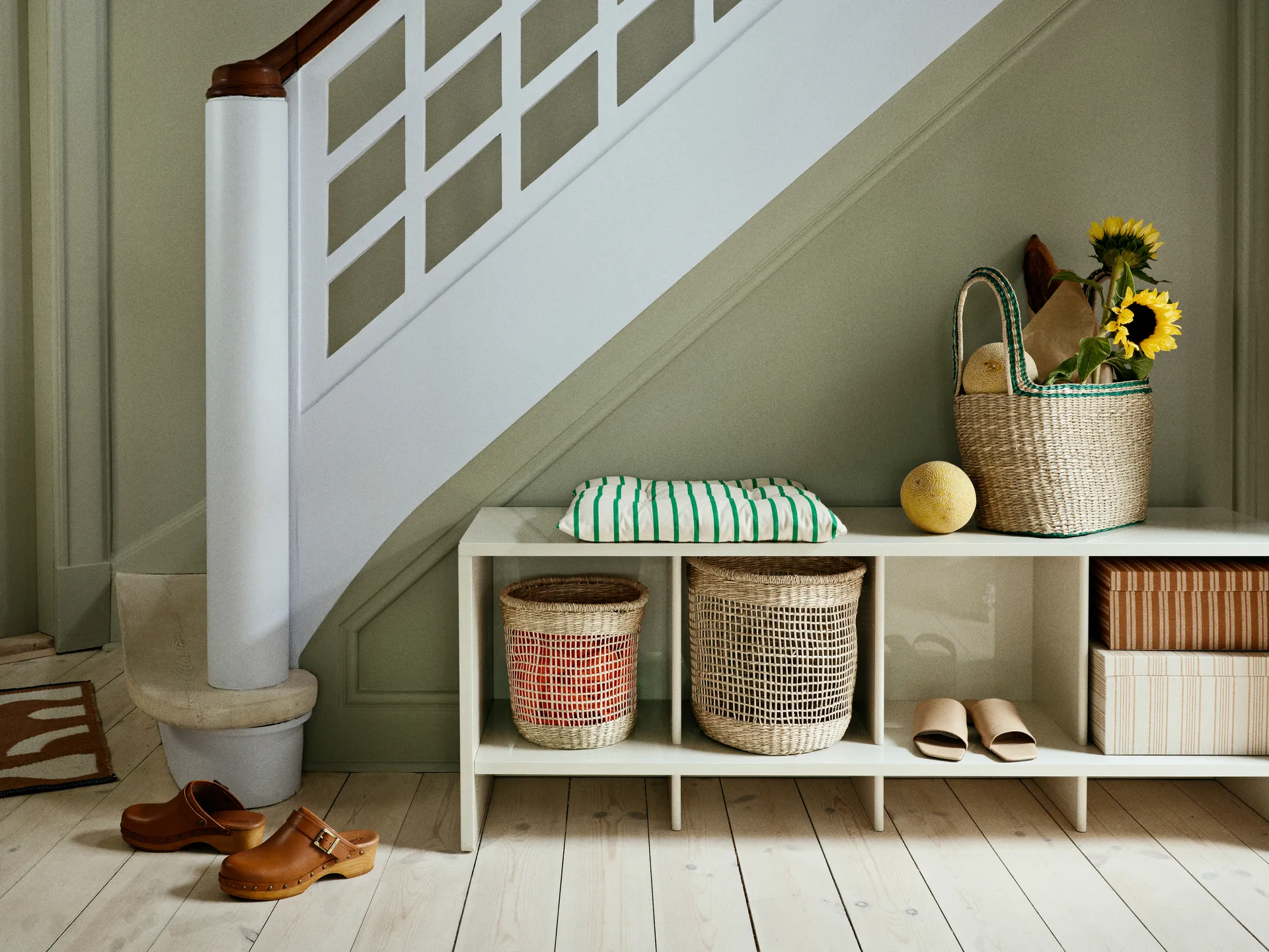 Zues storage box 3 pieces, Natural Broste Copenhagen