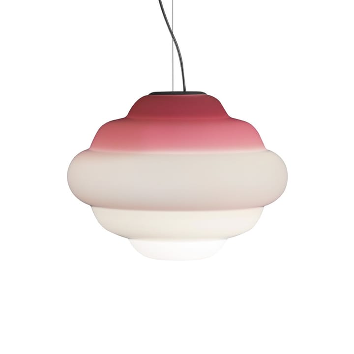 Cloud pendant lamp - White, opal glass with colour shading - Bsweden