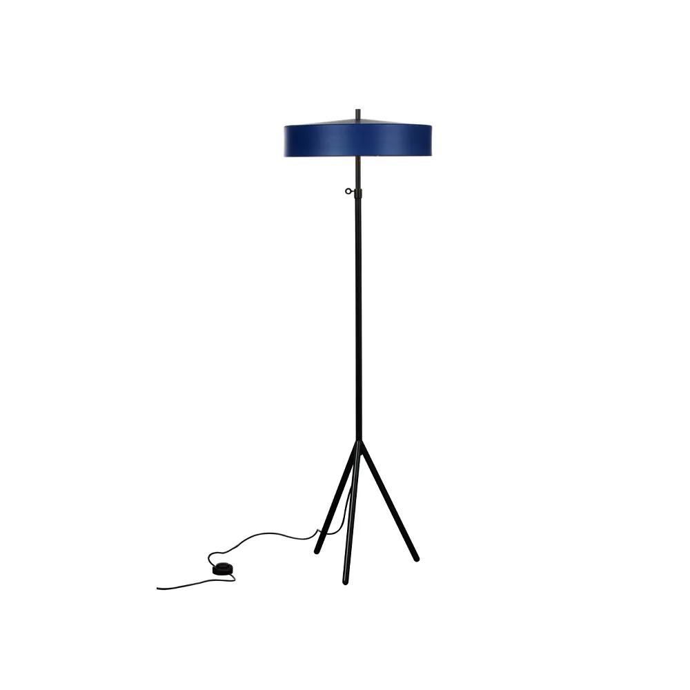 Bsweden Cymbal floor lamp Blue matte | Scandinavian Design | Floor lamps | Blue