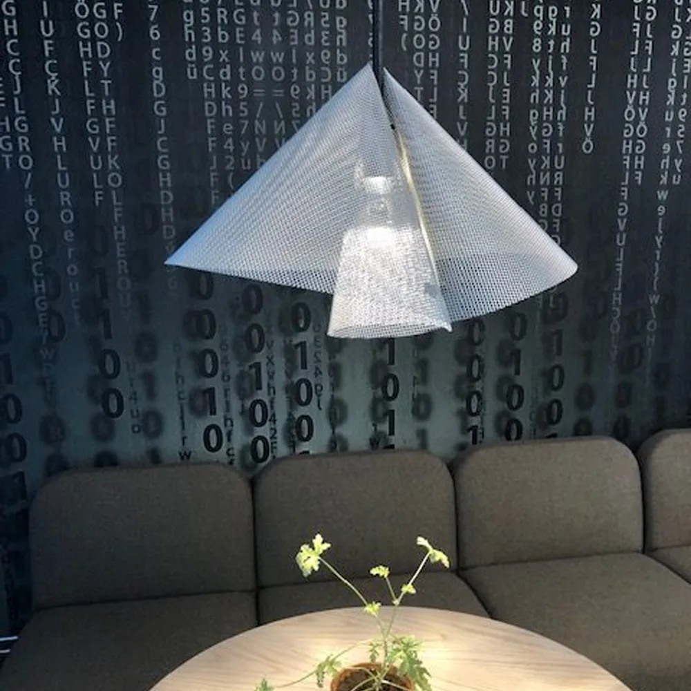 Diffuse pendant lamp, Silver, Ø30x20cm Bsweden