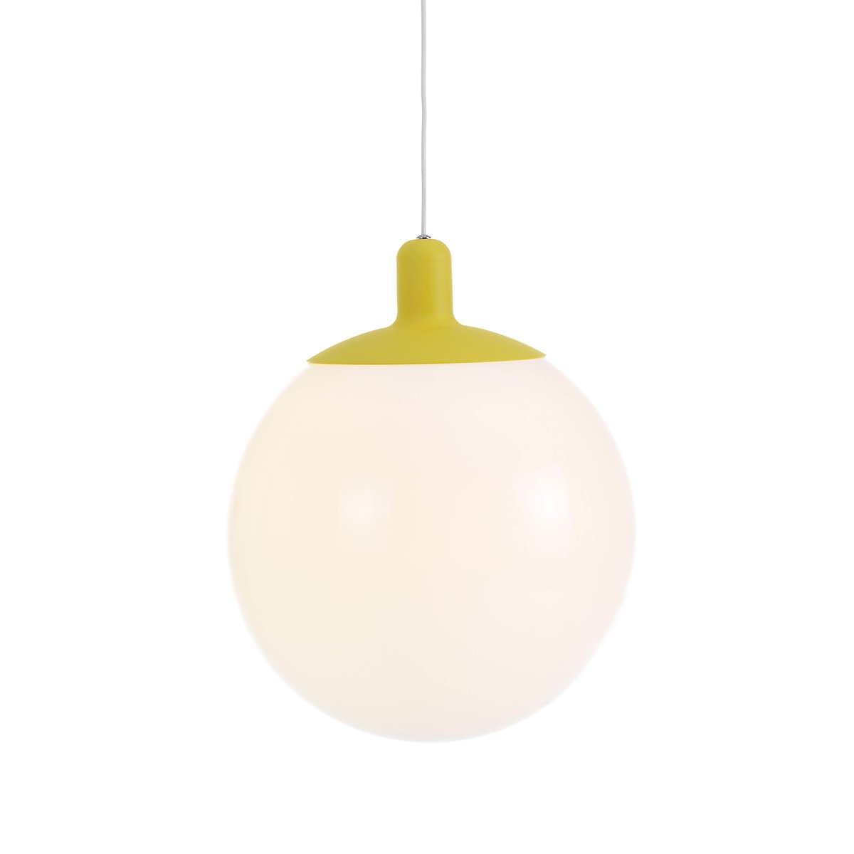Bsweden Dolly hanging lamp white-yellow | Scandinavian Design | Pendant lamps | White