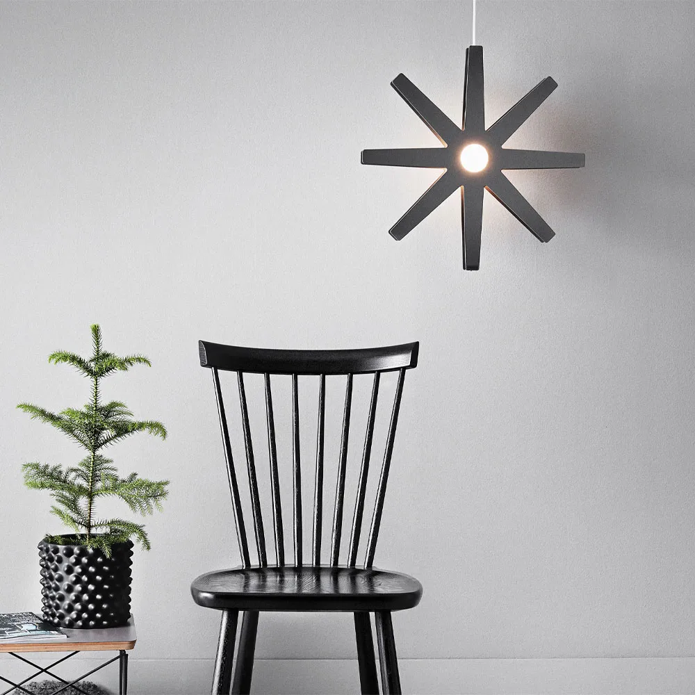 Fling 78 advent star, Red, red cord Bsweden