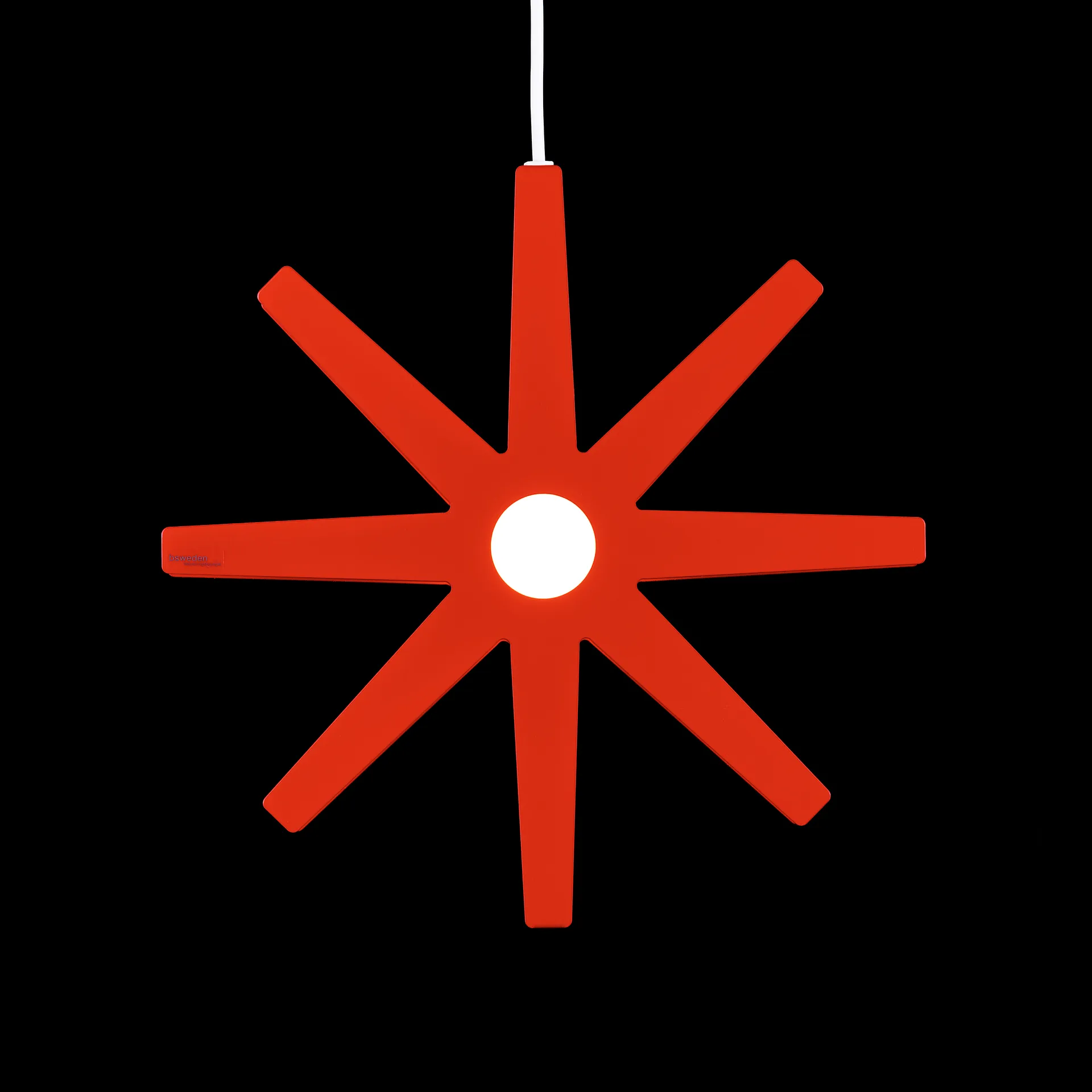 Fling advent star red, Ø 33 cm Bsweden