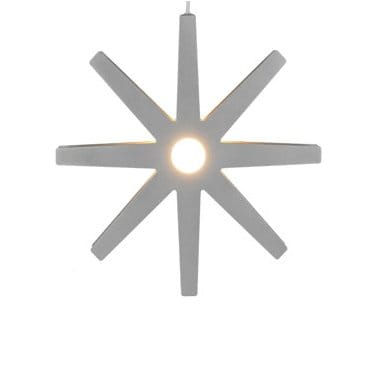 Fling silver lamp, Ø33 cm Bsweden