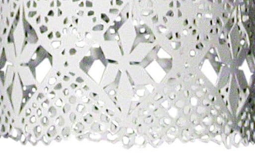 Gladys chandelier - two rings, white - Bsweden