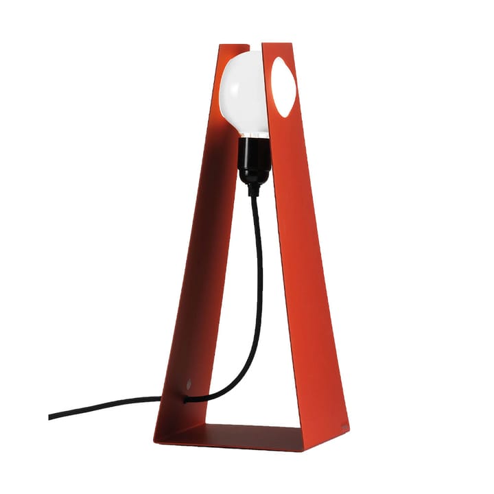Glasgow table lamp - Red, black textile cord - Bsweden