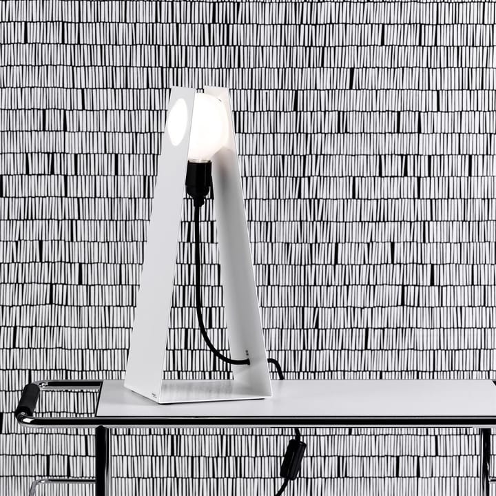 Glasgow white table lamp - white - Bsweden