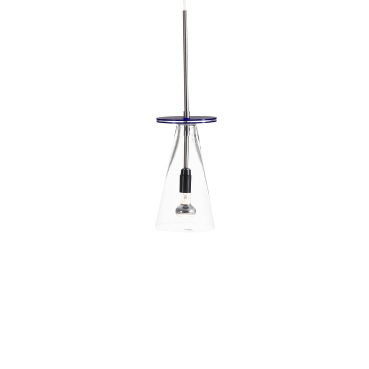 Kon pendant lamp - Clear, blue tray - Bsweden
