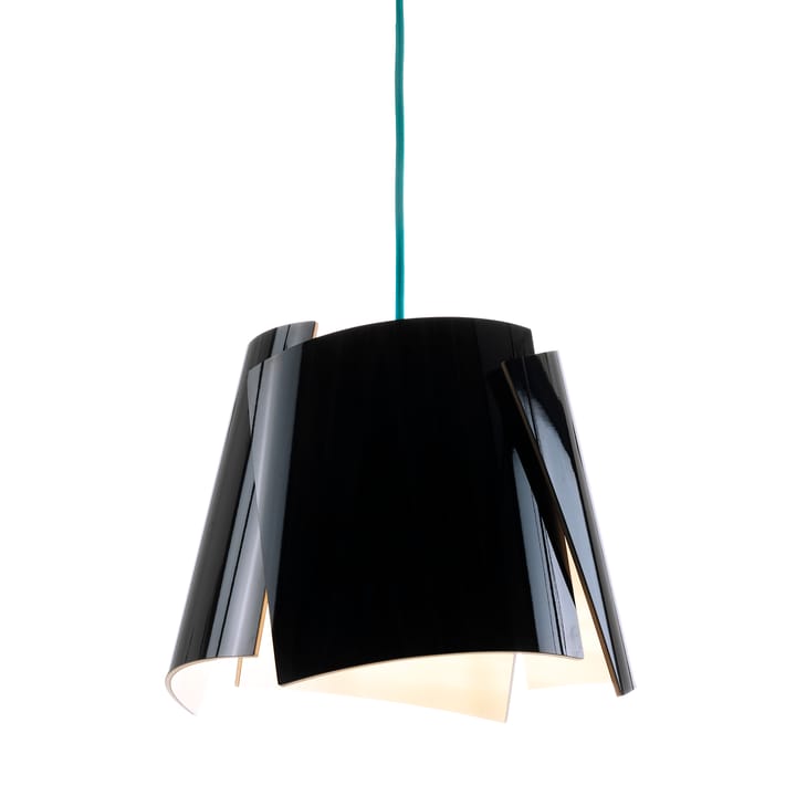 Leaf black lamp - black-turquoise - Bsweden