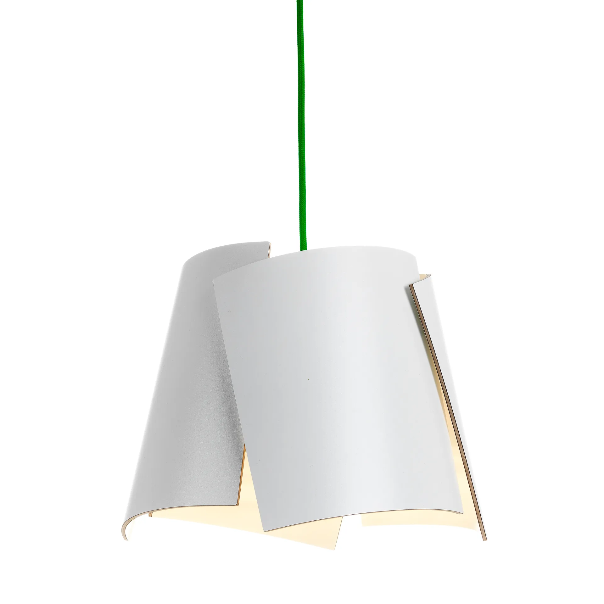 Leaf white lamp, white-green Bsweden