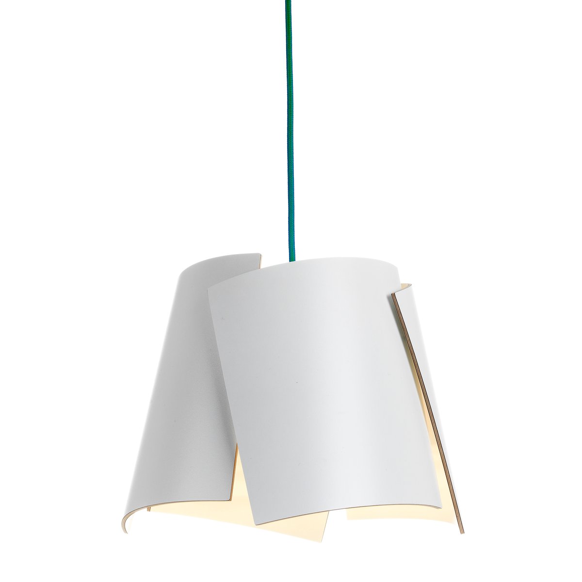 Bsweden Leaf white lamp white-turquoise | Scandinavian Design | Pendant lamps | Turquoise