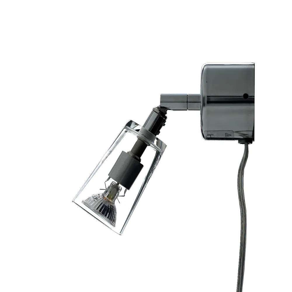 Manhattan 8 wall lamp, Glass clear Bsweden