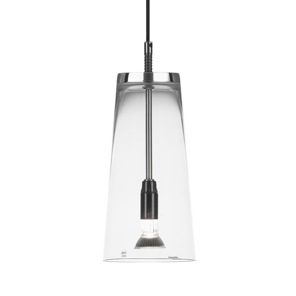 Bsweden Manhattan lamp clear 29 cm clear | Scandinavian Design | Pendant lamps | Transparent