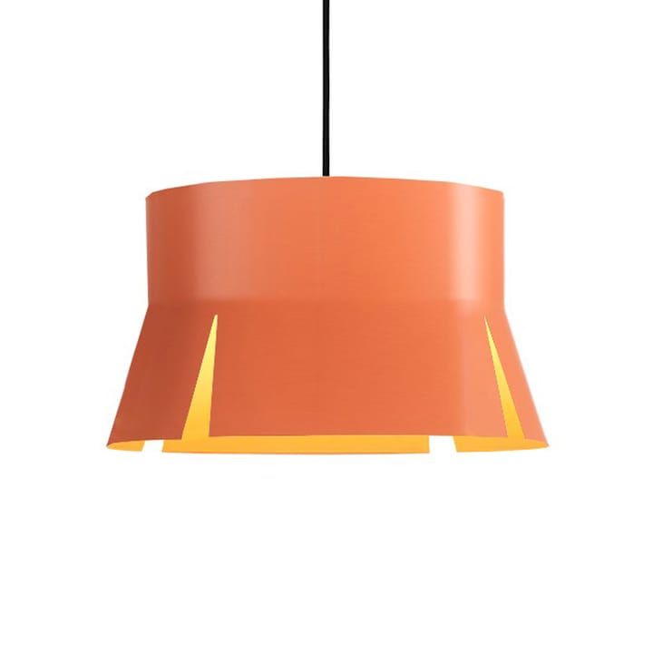 Split 40 pendant lamp - Orange matte, black textile cord - Bsweden