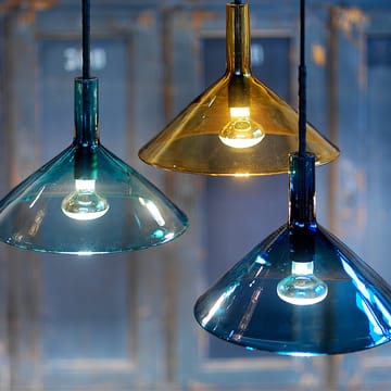 Tratten pendant lamp - Blue, led - Bsweden