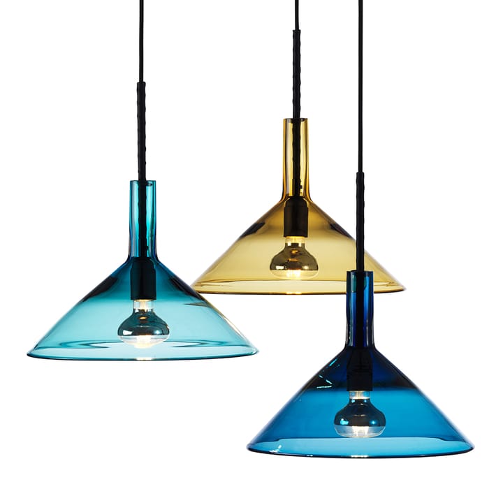 Tratten pendant lamp - Blue, led - Bsweden