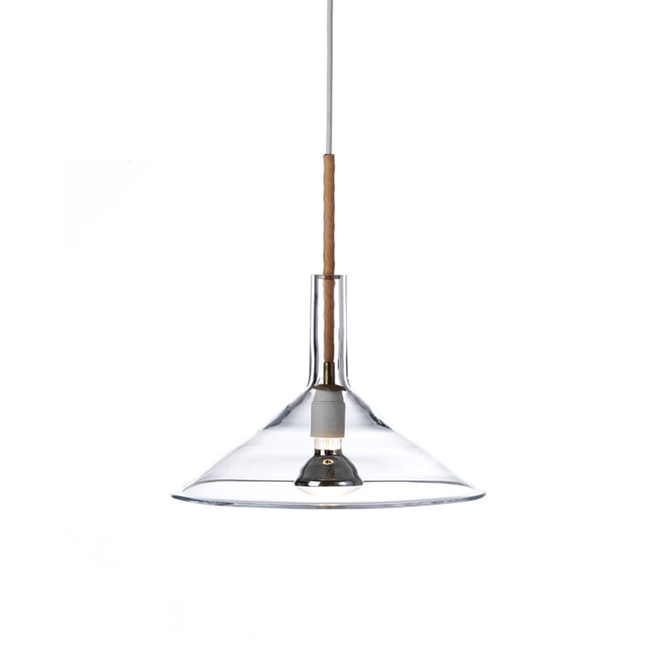 Tratten pendant lamp - Glass clear, led - Bsweden
