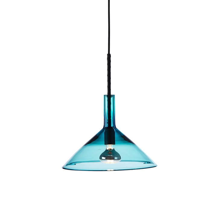 Tratten pendant lamp - Turquoise, led - Bsweden
