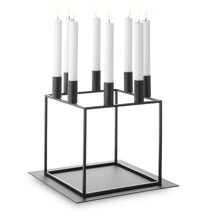 Base for the Kubus 8 candle holder - black - By Lassen