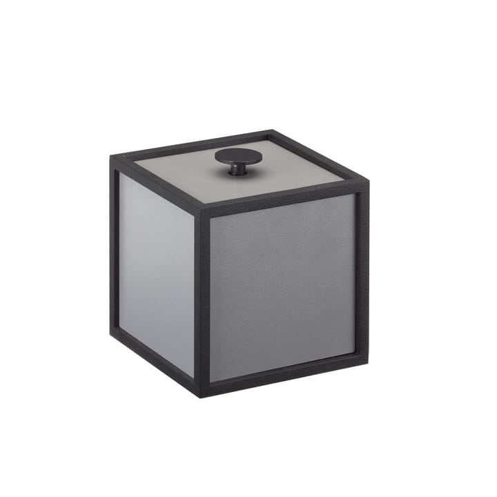 Frame 10 box with lid - dark grey - By Lassen