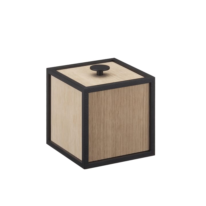 Frame 10 box with lid - oak - By Lassen