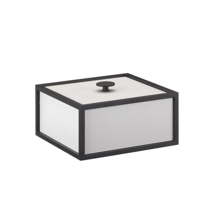 Frame 14 box with lid - light grey - By Lassen